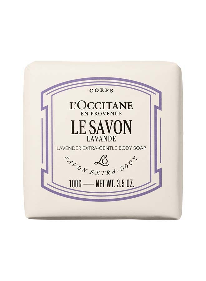 L'OCCITANE Shea Butter Extra Gentle Soap - Lavender - Image 1
